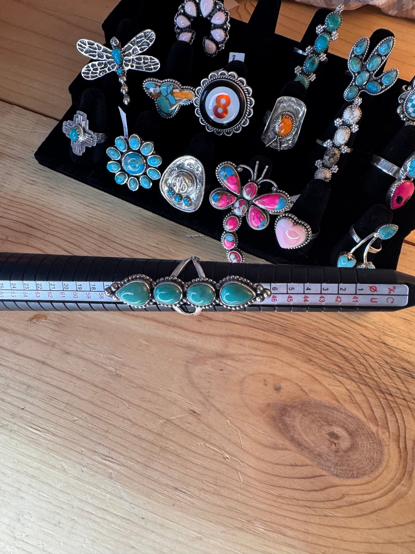 4 stone turquoise