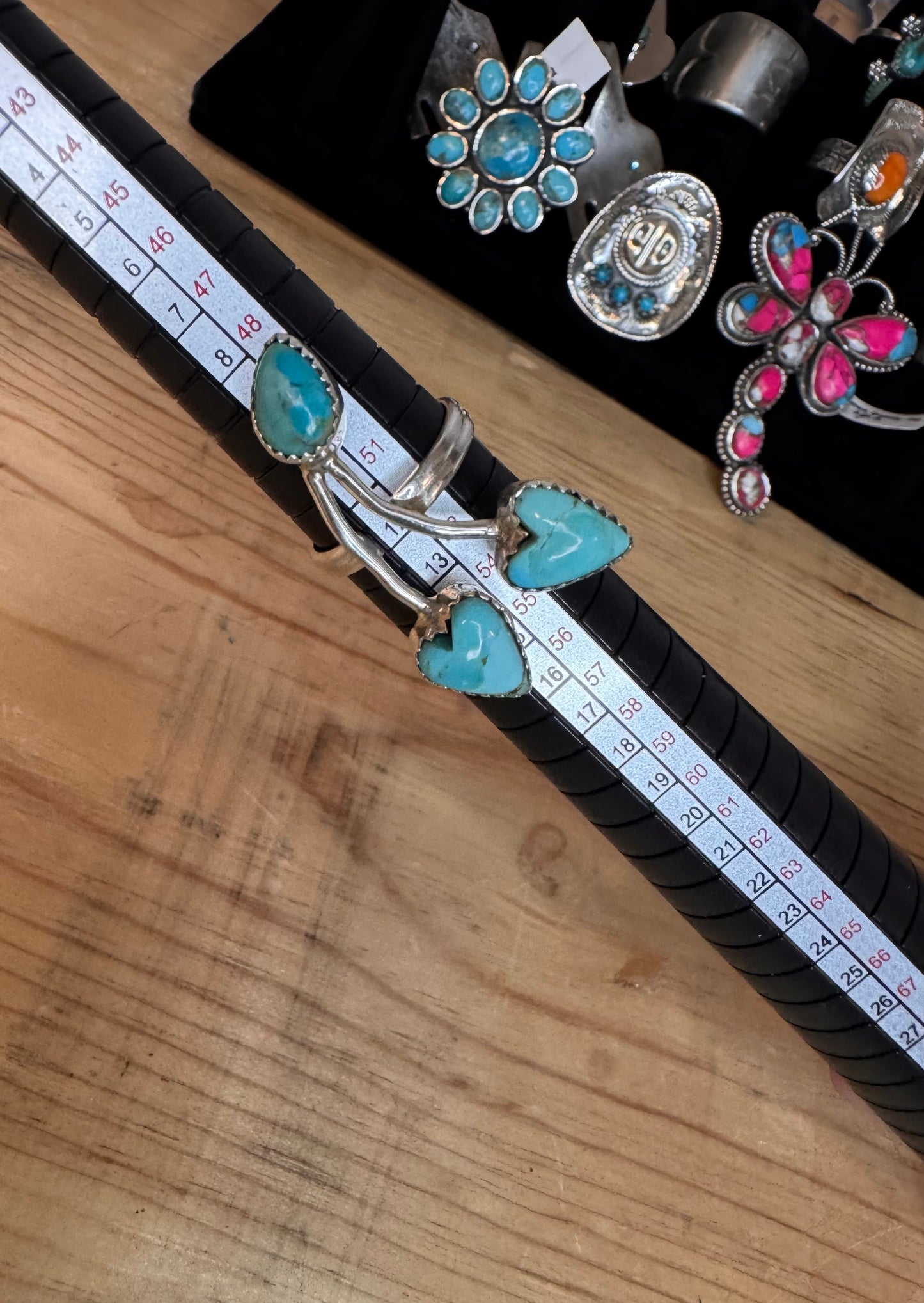 Turquoise cherries