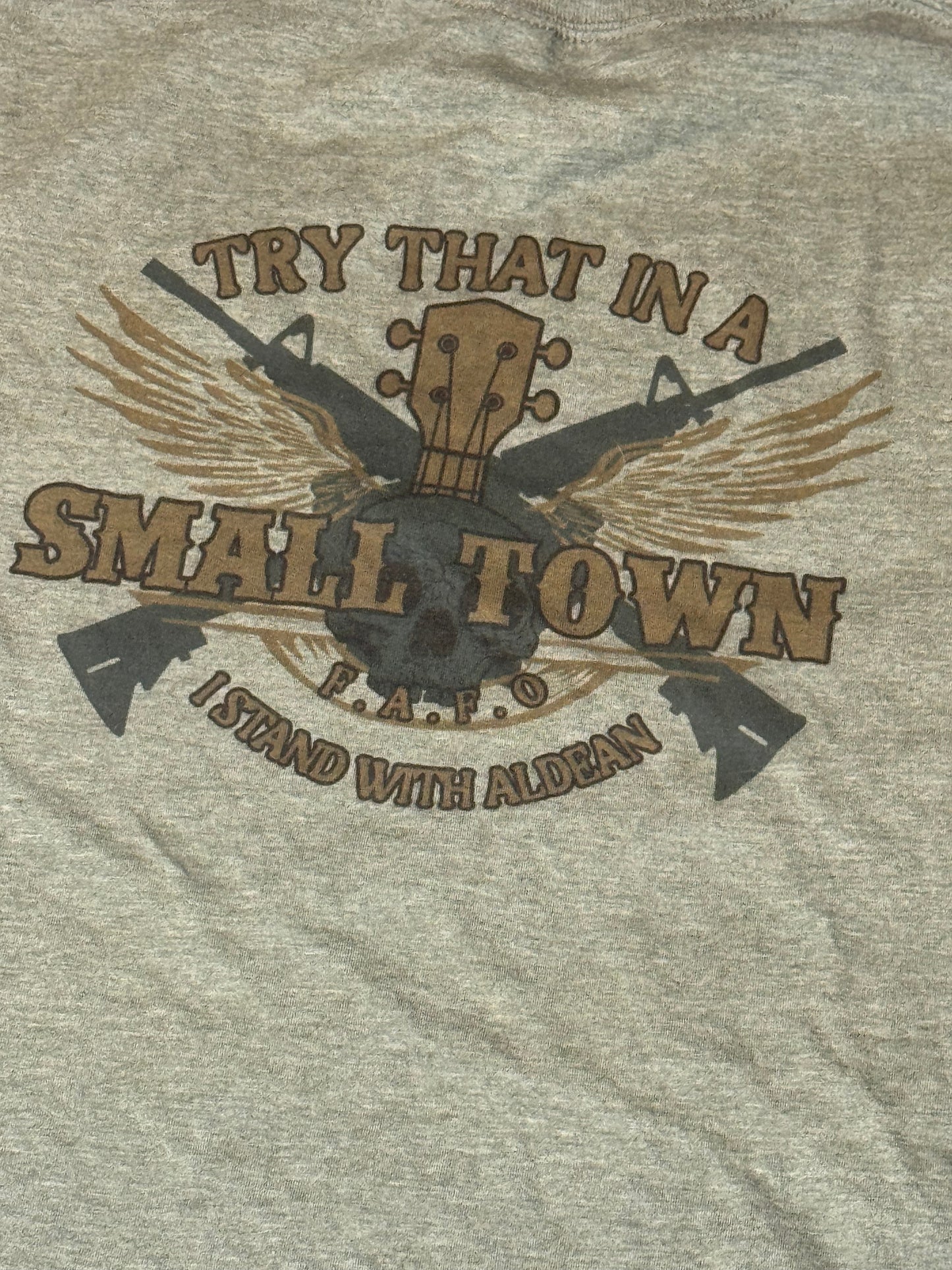 Try that in a small town T