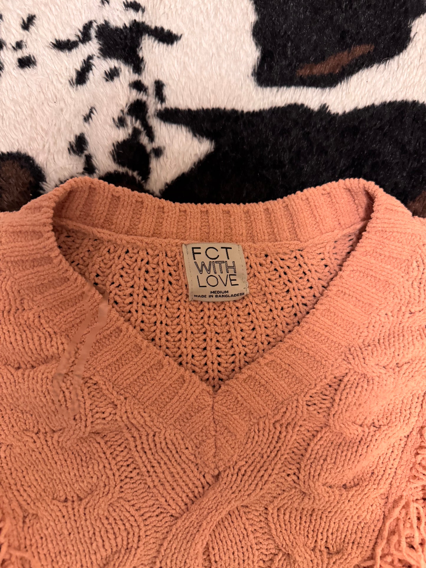 Fringe sweater