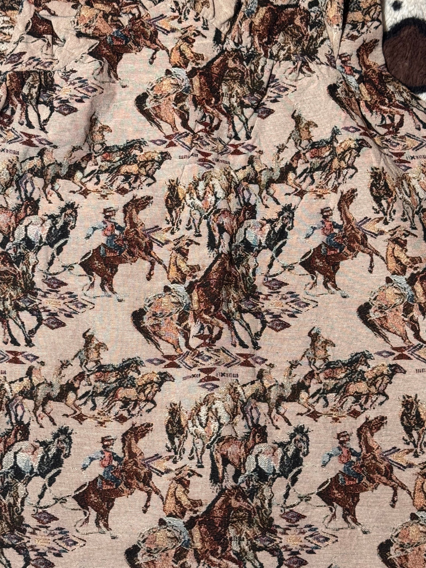 Tapestry cowboy dress
