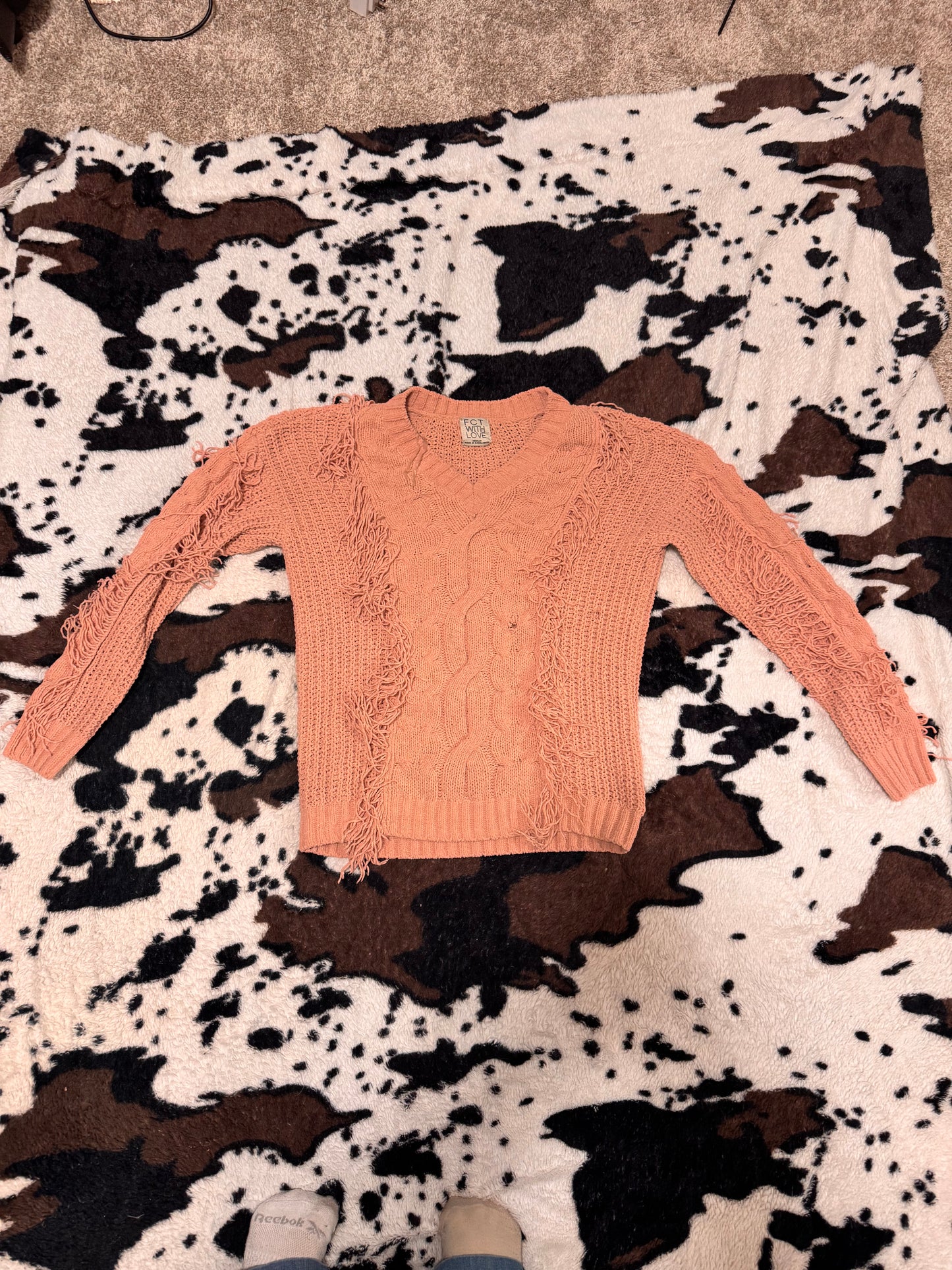 Fringe sweater