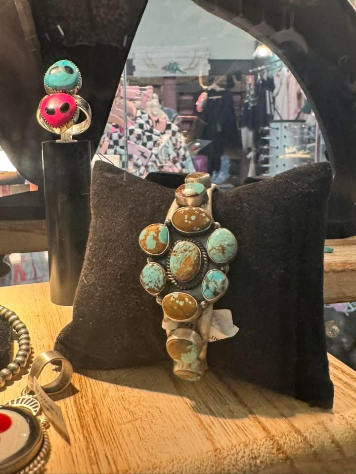 Chunky Turquoise cuff