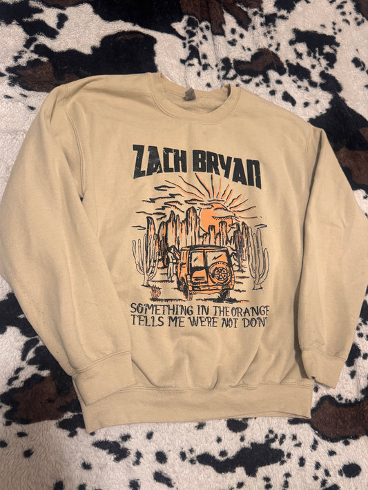 Zach Bryan crew neck