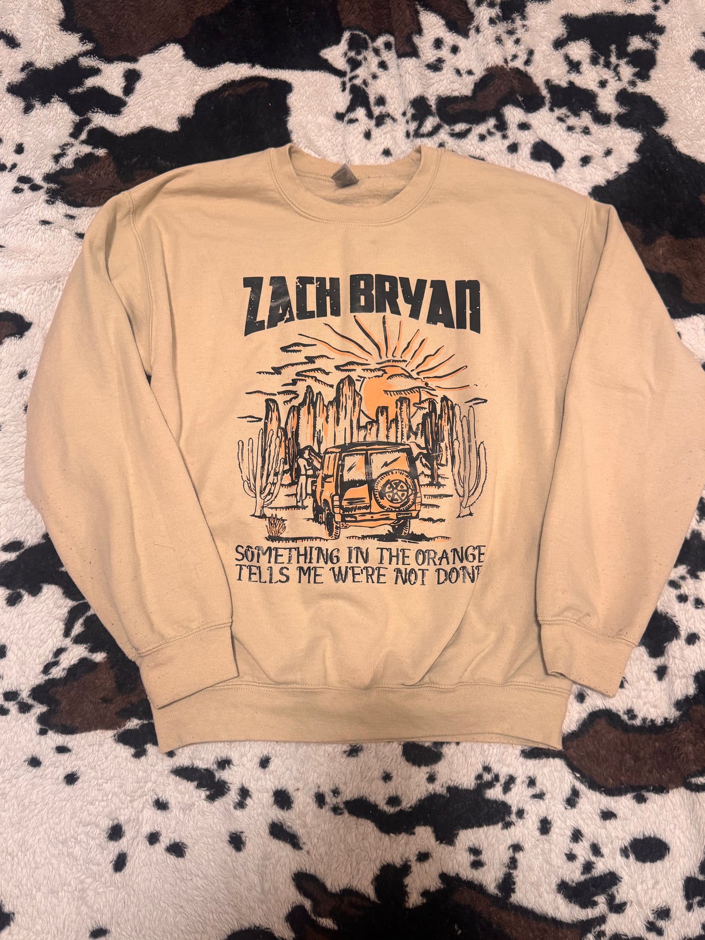 Zach Bryan crew neck