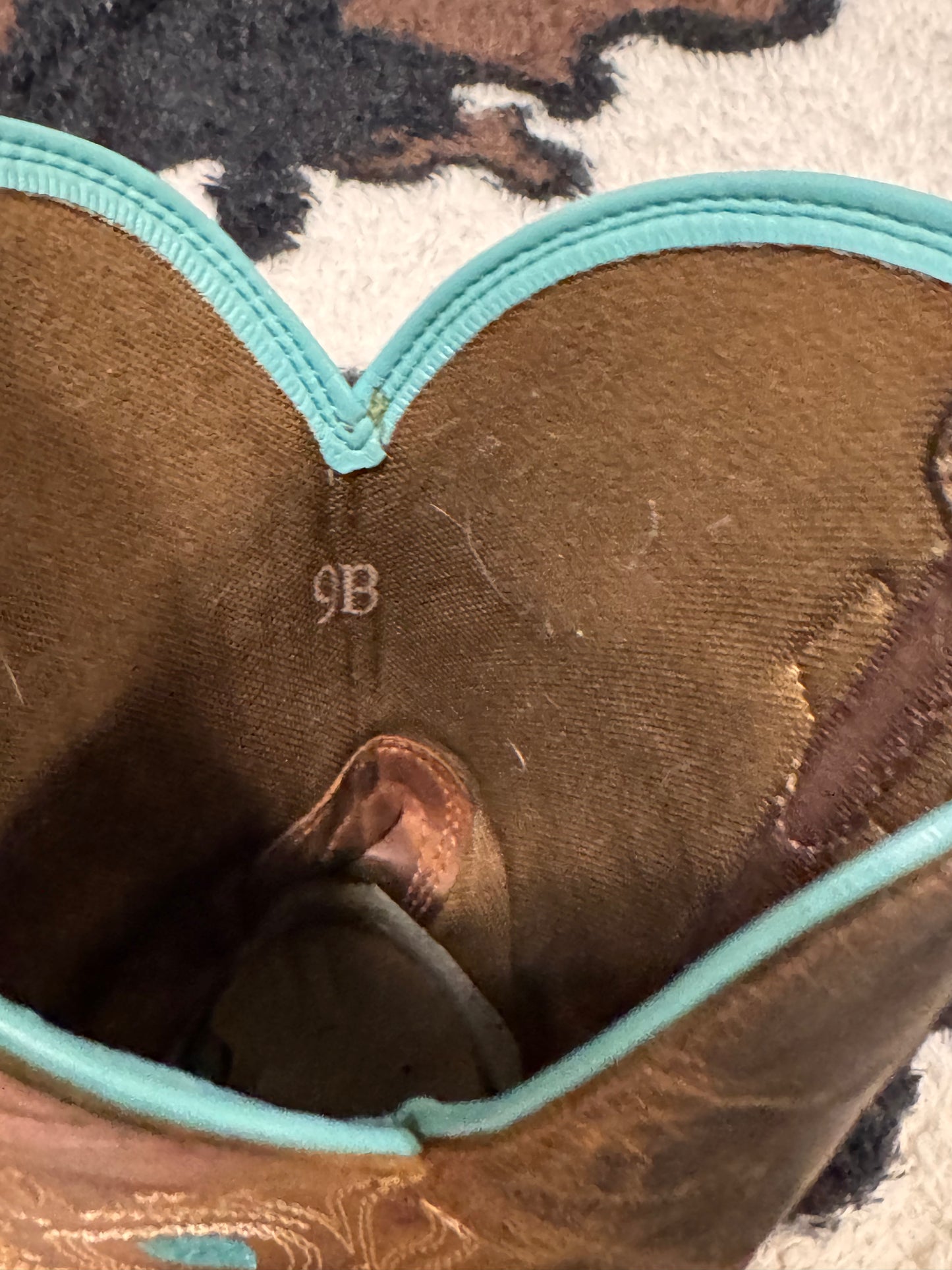 Ariat peacock boots